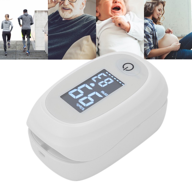Fingertip Pulse Oximeter Household Portable Blood Oxygen Saturation Pulse Rate