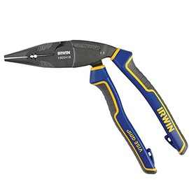 IRWIN Visegrip 1950508 8-Inch Ergo Multi-Long Nose Pliers - Blue/Yellow
