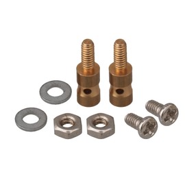 Mxfans 20pcs Metal 1 MM Pushrod Linkage Stopper with Screw and Nut for RC Airplane Helicopter