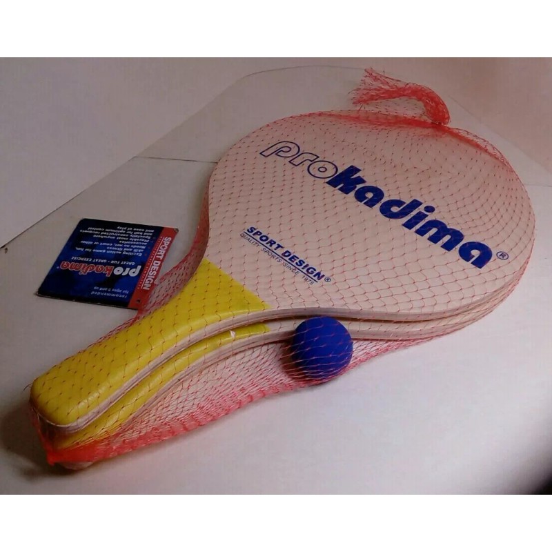 Pro Kadima NEW PRO KADIMA PADDLEBALL BEACH SET 2 PADDLES
