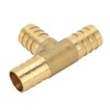 3 Way Adapter Fitting Brass 5/8in Brass Universal Tee Fitting