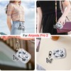 Butterlfy Case for Airpod Pro 2nd Generation 2022 Clear with