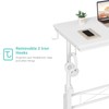 WINAZ Small Portable Treadmill Walking Pad Desk on Wheels, 32