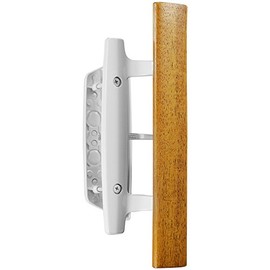 Wright Products V1304WH MORTISE PATIO DOOR HANDLES ONLY, WHITE 3-15/16 C2C