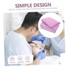 VILLFUL 125 Sheets Disposable Clinic Bibs Purple Non Woven Practical