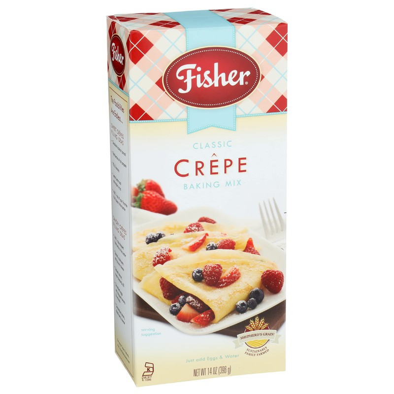 Fisher Classic Crepe Mix, 14 OZ (Pack of 3)