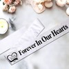 Elegant Funeral Wreath Sash – Funeral Sash Memorial Wreath Sash