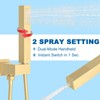 2 Settings Models Handheld Shower Head Sprayer High-Pressure with 59"