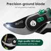 Bypass Pruning Shears, 3/4-Inch Cut Capacity Garden Clippers, Gardening Scissors