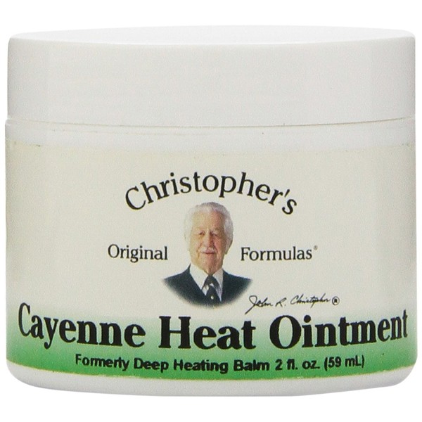Dr. Christopher's Original Formulas Cayenne Heat Ointment, 2 Ounce