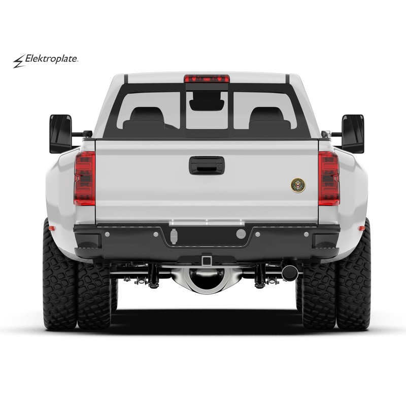 Elektroplate Officially Licensed Large United States Army Crest All Metal