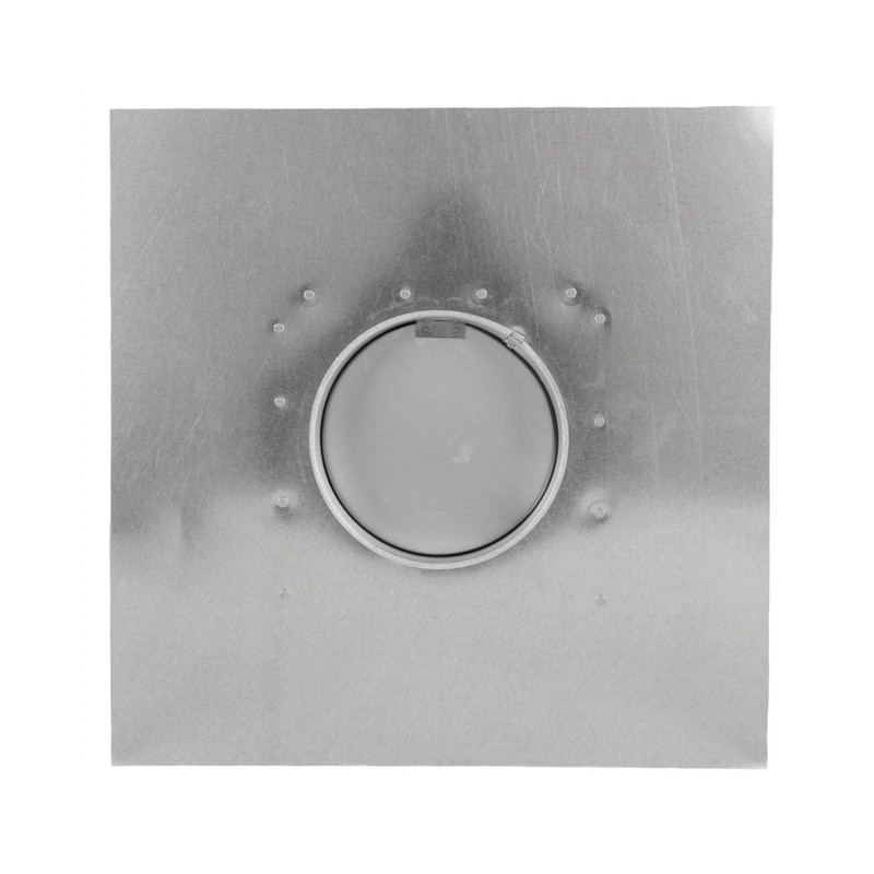 Goose Neck Painted Exhaust Roof Vent (6 Inch, Black)