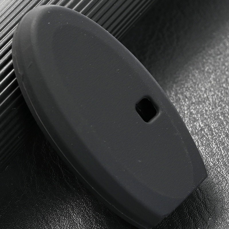 2 PCS Silicone 4 Button Remote Control Key Case Fob