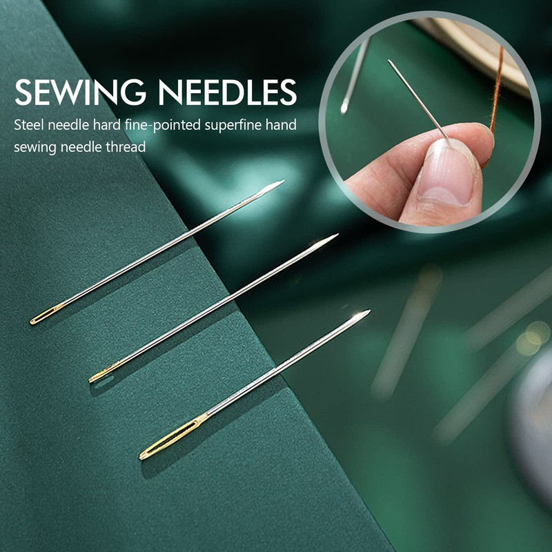 Sewing Kit with 130 Sewing Accessories, 24 Sewing Thread Rolls