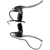 cyclingcolors Electric Bicycle Brake Lever E-Bike with Universal Cable Silver