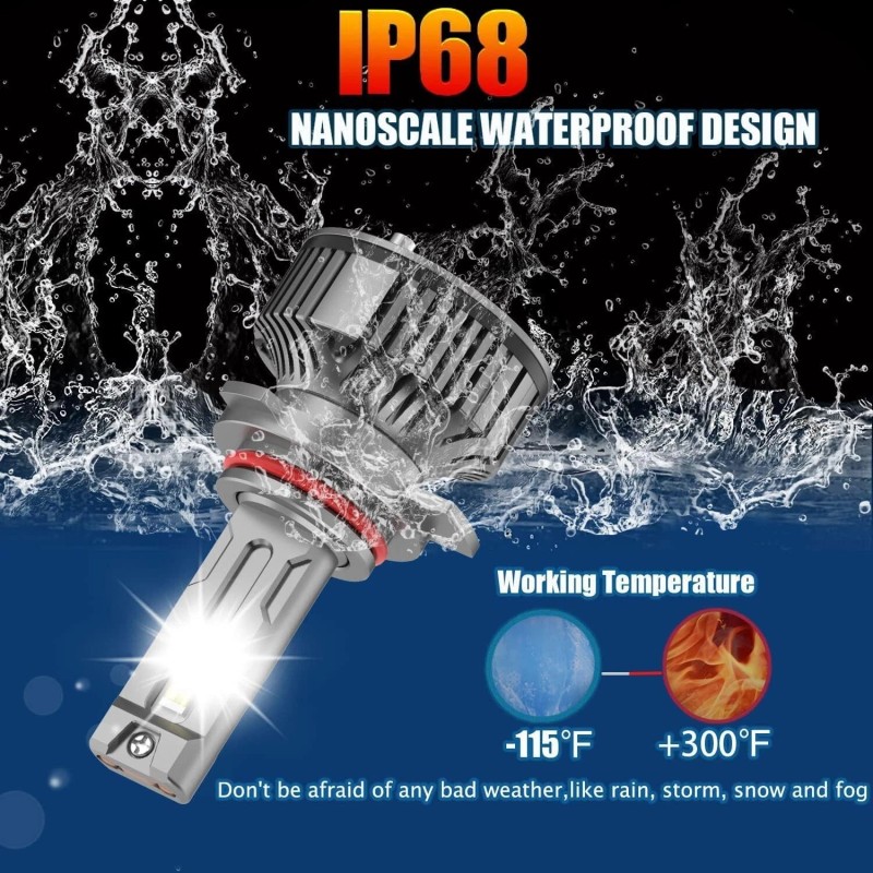 VAEYE H11 High Beam & H11 Low Beam LED Headlight