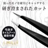 Points ByMilly Tweezers, 100% Stainless Steel, Precision, Professional Specifications, Long