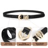 XZQTIVE Women's Leather Belt for Jeans Dresses Pants Coats Fashion