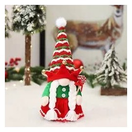 Christmas Gnomes Decorations, Velvet Navidad Christmas Elf Doll, Christmas Xmas Gnomes Handmade 2PC,Santa Plush Gnom,Home Tabletop Ornaments Christmas Gnome Decor,Valentine Tomte Swedish Scandinavian