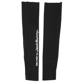 Jack Bunny 262-5183301 Unisex Arm Cover (Brand Logo) / Golf UV Protection, 010_black