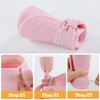 Girls Roll Up Straw Sun Visor, Wide Brim UV Protection