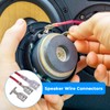 30Pcs 2.8mm 4.8mm and 6.3mm Female Spade Crimp Terminal with