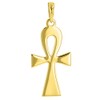 Religious by Jewelry America Solid 14K Yellow Gold Egyptian Ankh