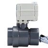 HSH-Flo PVC 2 Way 3/4 inch DN20 12VDC 9-24VAC/DC On/Off