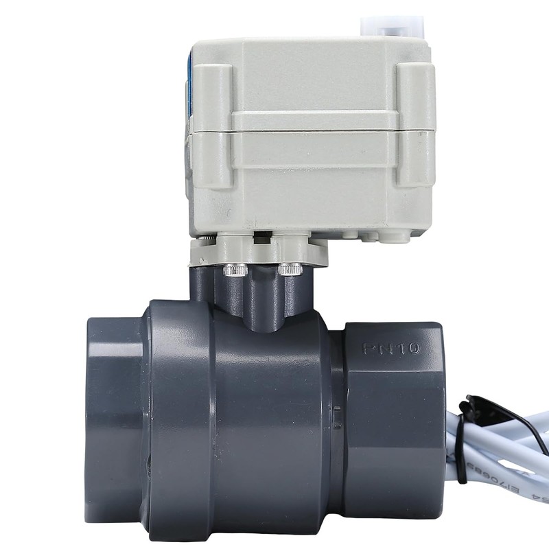 HSH-Flo PVC 2 Way 3/4 inch DN20 12VDC 9-24VAC/DC On/Off