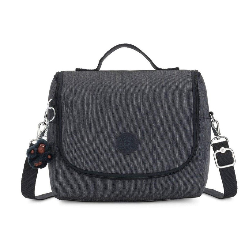 Kipling NEW KICHIROU Large Lunch Box Bag Suitcase, Navy, NEW