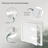 Vent Systems White ABS Plastic Access Panel 10 x 10