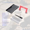Guitar Nut Slotting File Set - iLuiz Pro-Grade 6pc Electric,