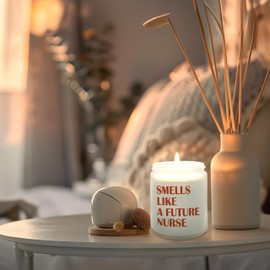 Future Nurse Gifts for Women, Nurse Candle, School Nurse Gifts, Nurse Graduation Gift, Nursing Student Gifts, Best Gifts for Medical Students, Smells Like a Future Nurse Scented Candles