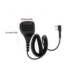 Create idea 1 x 2-pin walkie-talkie handheld speaker microphone compatible