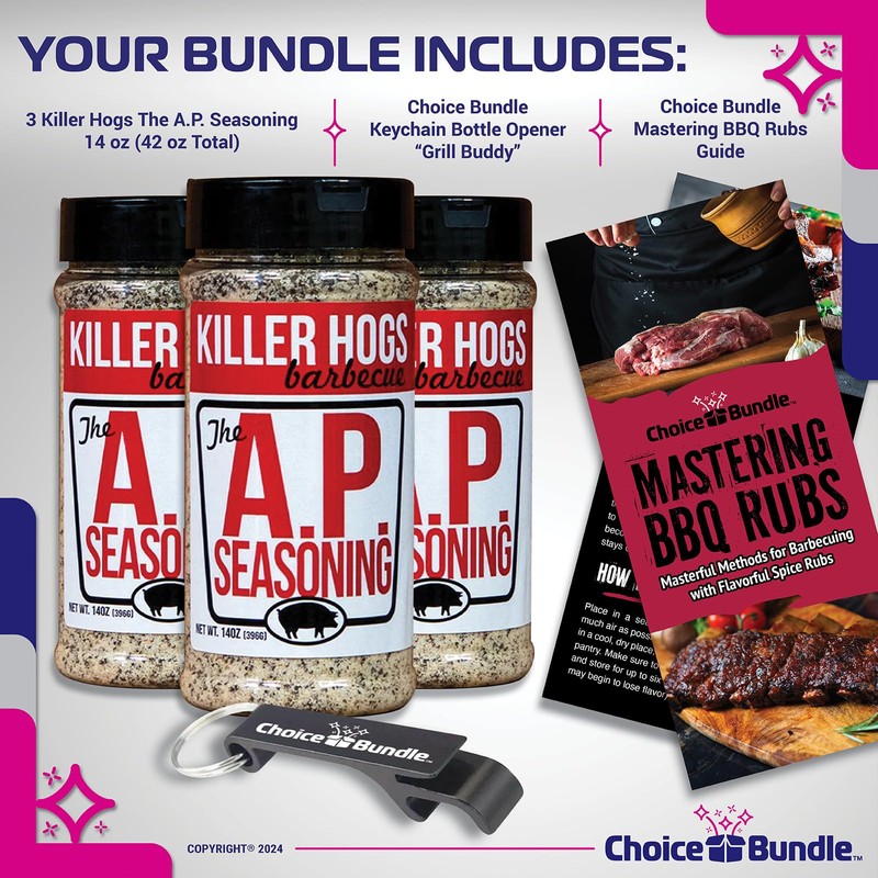 Killer Hogs AP Seasoning All Purpose Premium Barbecue Rub 3