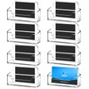 Colingmill Magnetic Business Card Holder Business Card Display Clear Desk