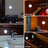 STAR-SPANGLED 6 Pack 2.8” Motion Sensor Lights Indoor AAA Battery