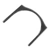 Central Armrest Cup Holder Trim Strip Carbon Fiber Interior Decoration
