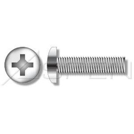 (2000pcs) #4-40 X 7/8", Machine Screws, Pan Head, Phillips Drive, 304 Stainless Steel (18-8), Ships Free in USA