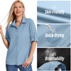 yeyity Camicia da donna con protezione UV, a maniche lunghe,