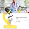 Kids Microscope Kit LED 1200X Microscope with Specimen Slides Science