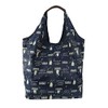 Neko-jin 4R46 Compact Eco Bag, L Size, navy