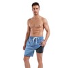 QRANSS 7 inch Compression Lined Swim Trunks Men Upgraded Bathing