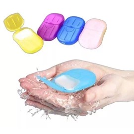 Jabon Portatil 12 Estuches De Jabón En Laminas De Viaje Portátil Limp. Extr