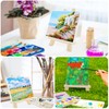 Set of 2 Mini Wooden Easels (15 x 20 cm)