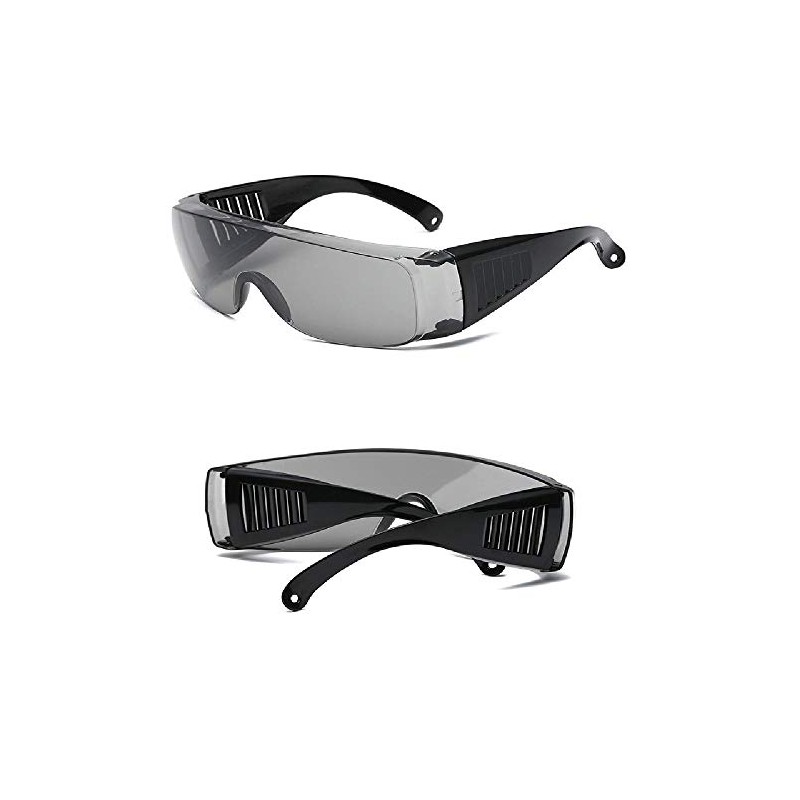 Tinted Safety Glasses, Protective Goggles Over Spectacles, Anti-Scratch Lens, Protection