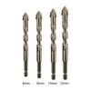 Serrated Eccentric Drill Bits - Four-Edge Serrated Drill Bits |