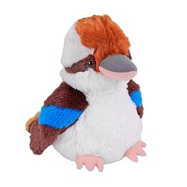 Wild Republic Cuddlekins Mini, Kookaburra, Stuffed Animal, 8 inches, Gift for Kids, Plush Toy, Fill is Spun Recycled Water Bottles