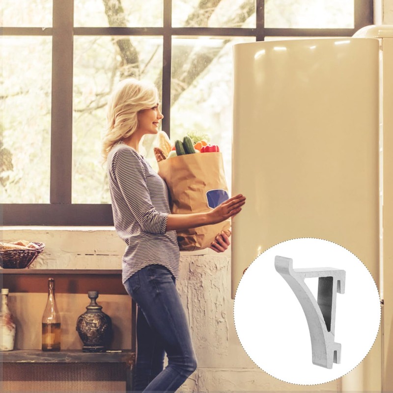 Angoily Freezer Shelf Clips 10 Pieces Fridge Rack Clips For