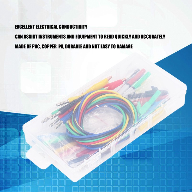 Banana Plug Test Leads Kit Good Conductivity Fast Accurate Readings